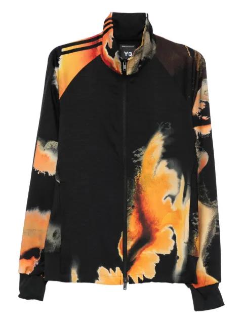 AOP abstract-print zip-up jacket by Y3