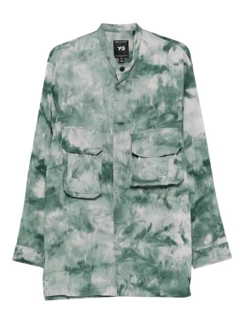 Aop tie-dye pocket shirt by Y3