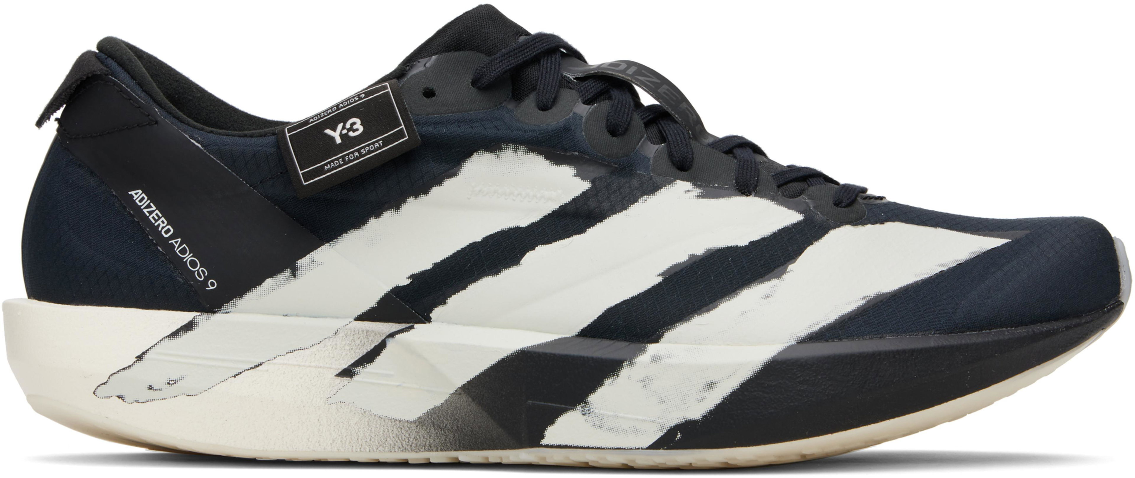 Black Adios 9 Sneakers by Y3