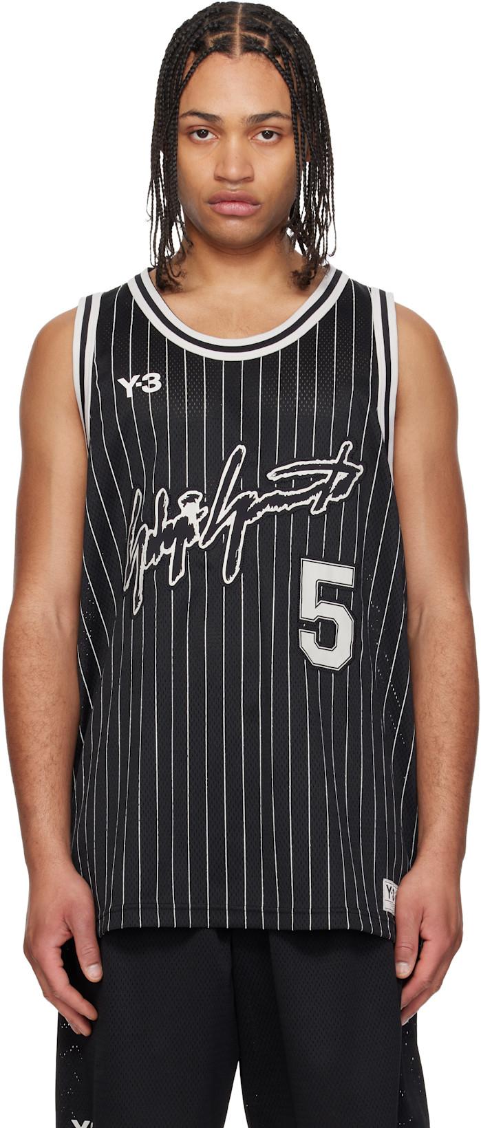Black Anthony Edwards Basketball Jersey by Y3
