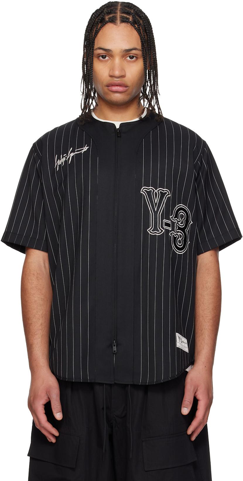 Black Elite 5 Baseball Shirt by Y3