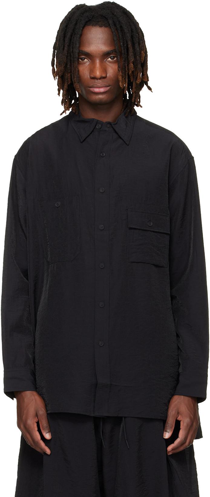 Black Long Sleeve Shirt by Y3