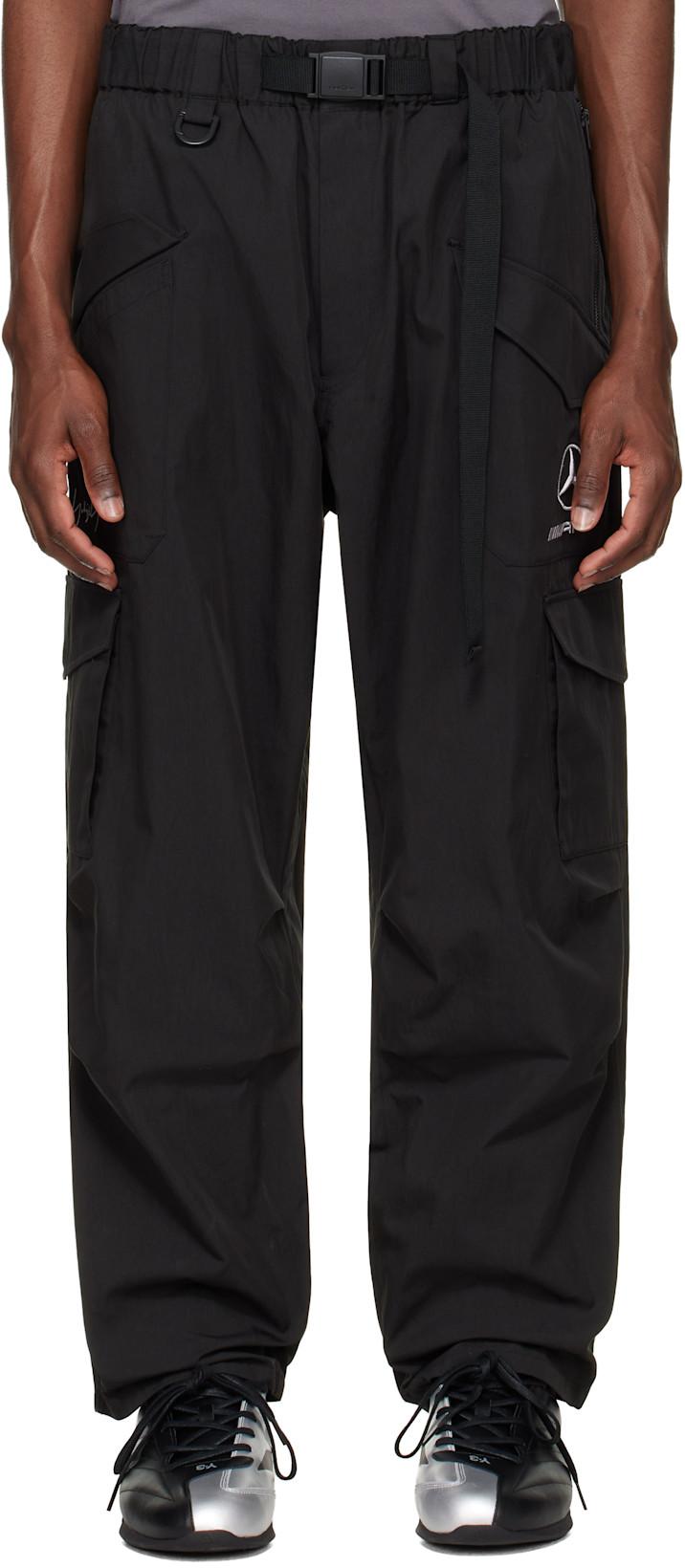 Black Mercedes-AMG F1 Edition Cargo Pants by Y3