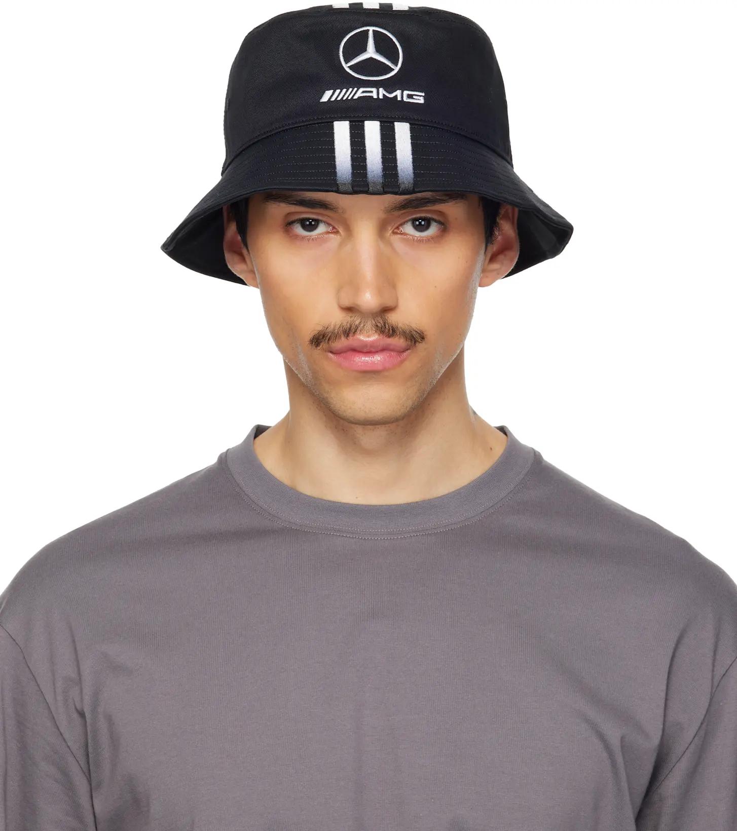 Black Mercedes-AMG F1 Edition Team Bucket Hat by Y3