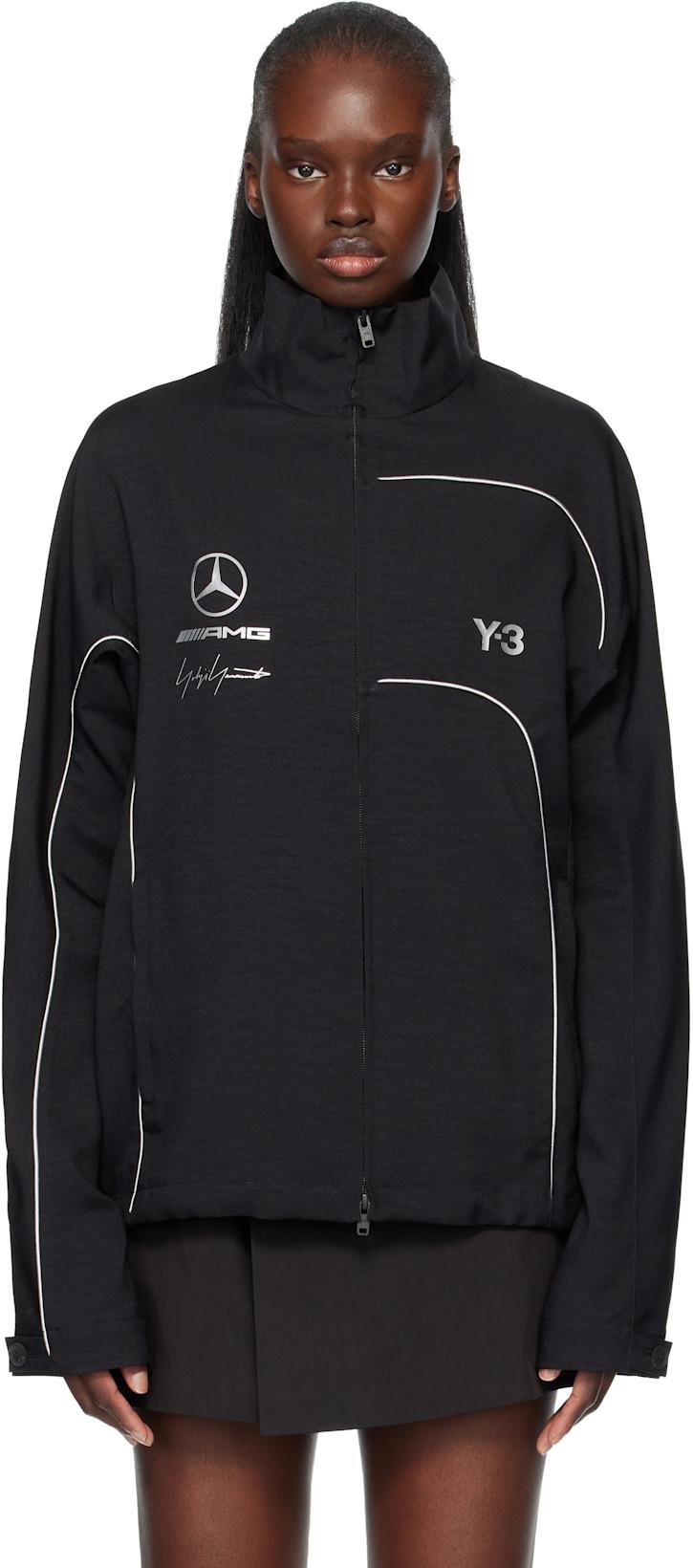 Black Mercedes-AMG F1 Edition Track Jacket by Y3