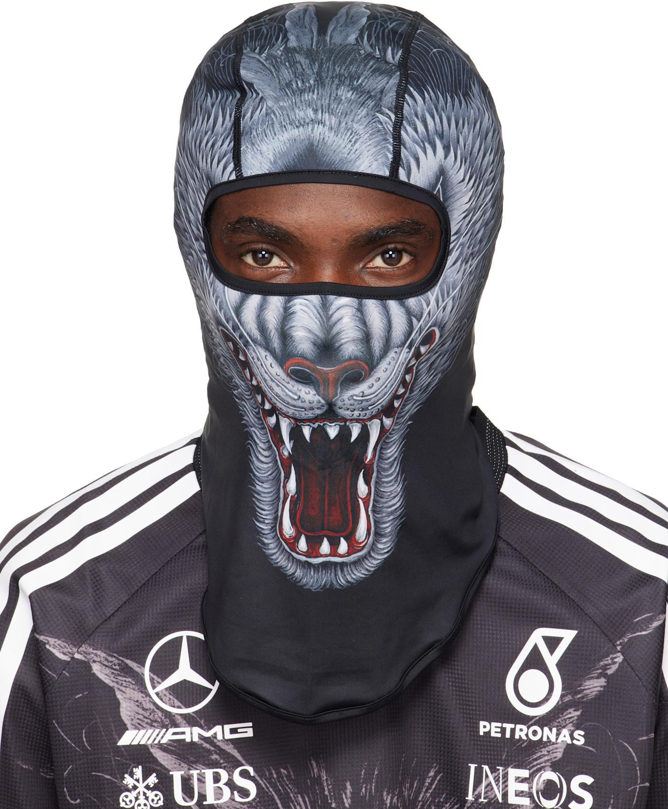 Black Mercedes-AMG F1 Edition Wolf Balaclava by Y3