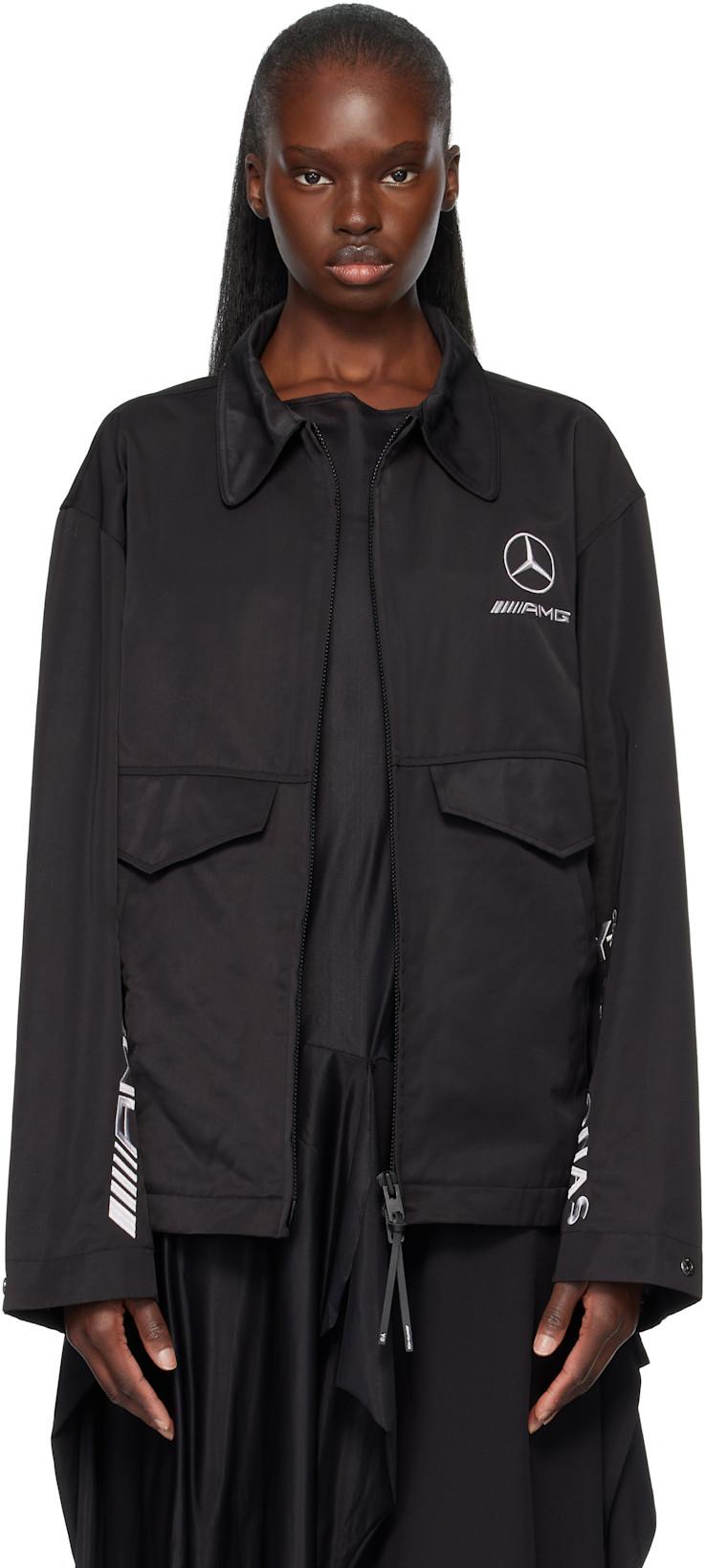 Black Mercedes-AMG F1 Edition Wolf Jacket by Y3