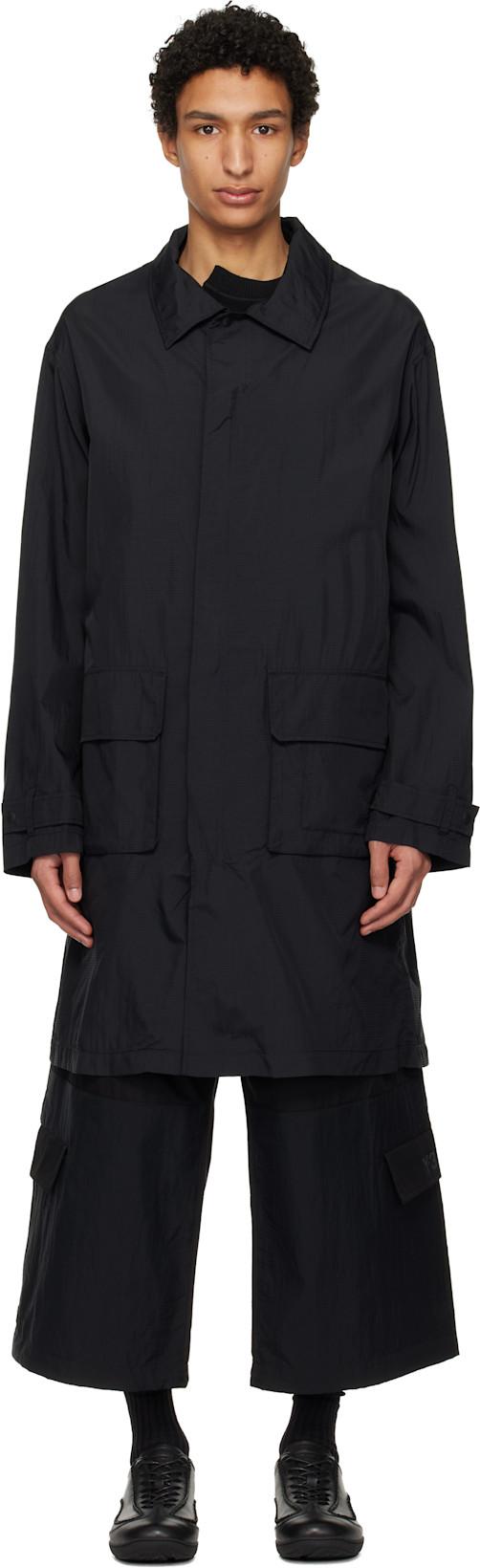 Black Nylon Parka by Y3