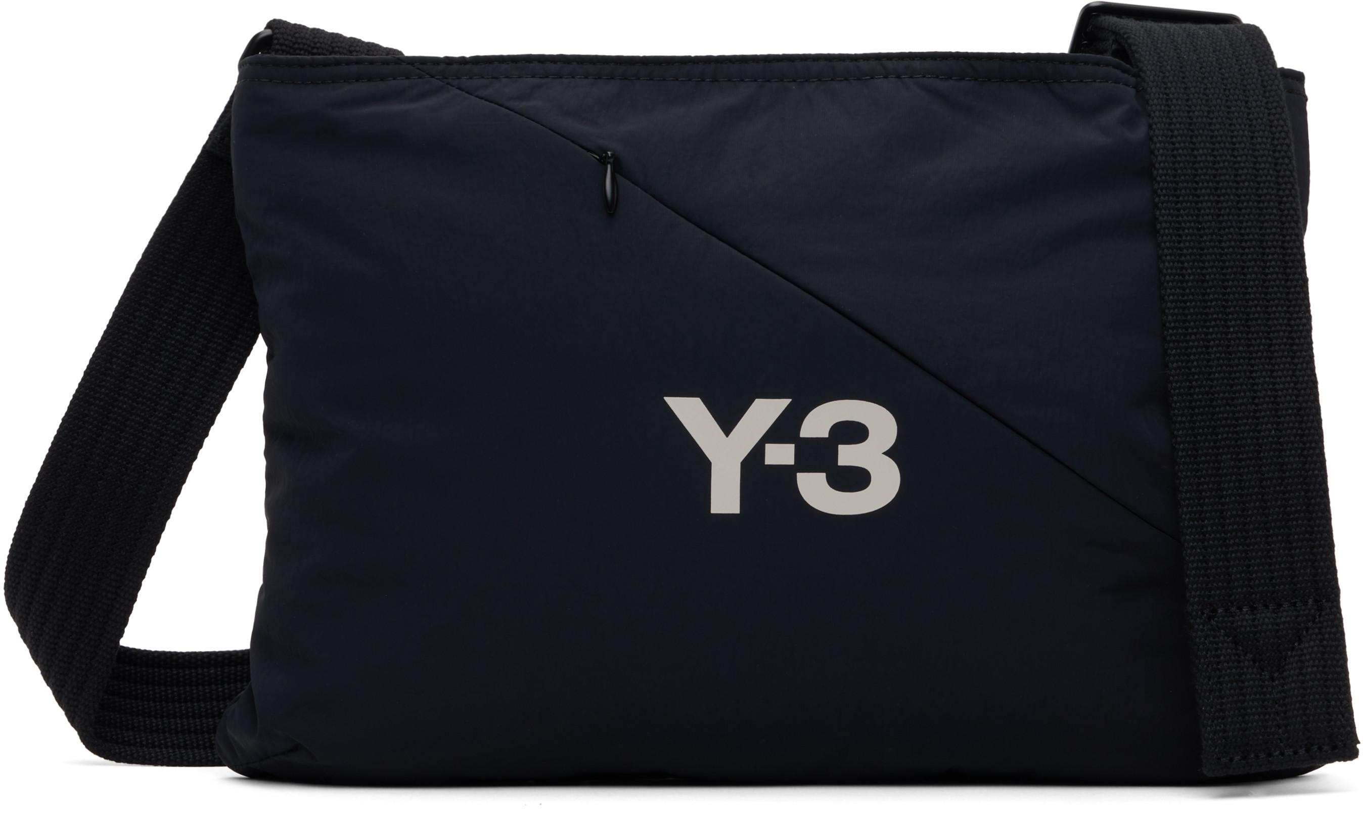 Black Nylon Sacoche Bag by Y3