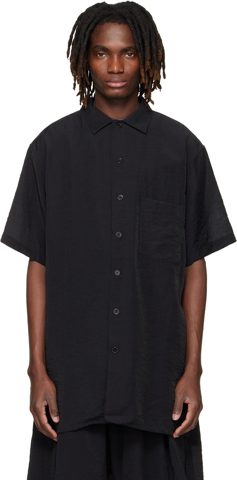 Black Short Sleeve Shirt by Y3