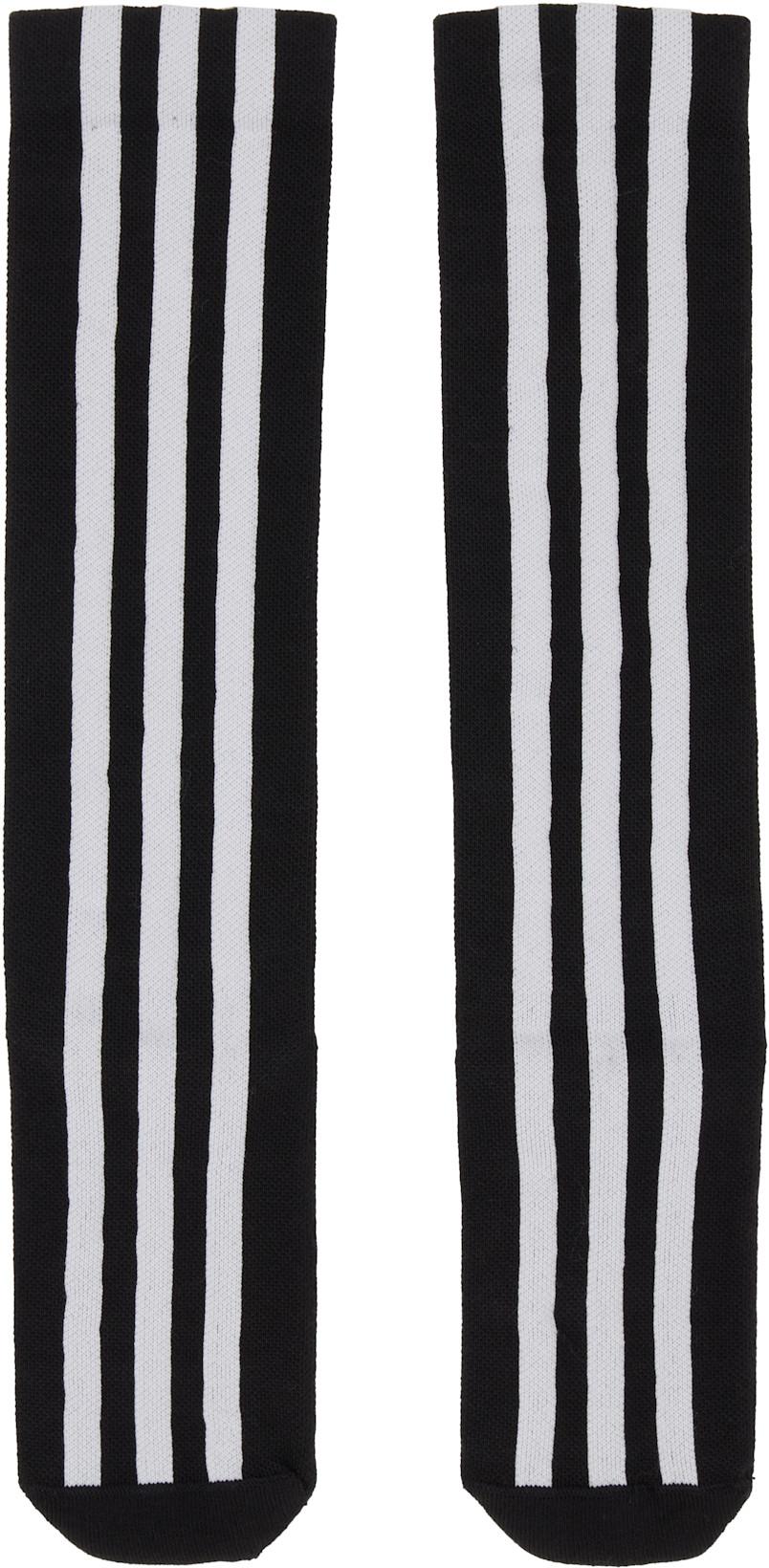 Black Stripes Socks by Y3