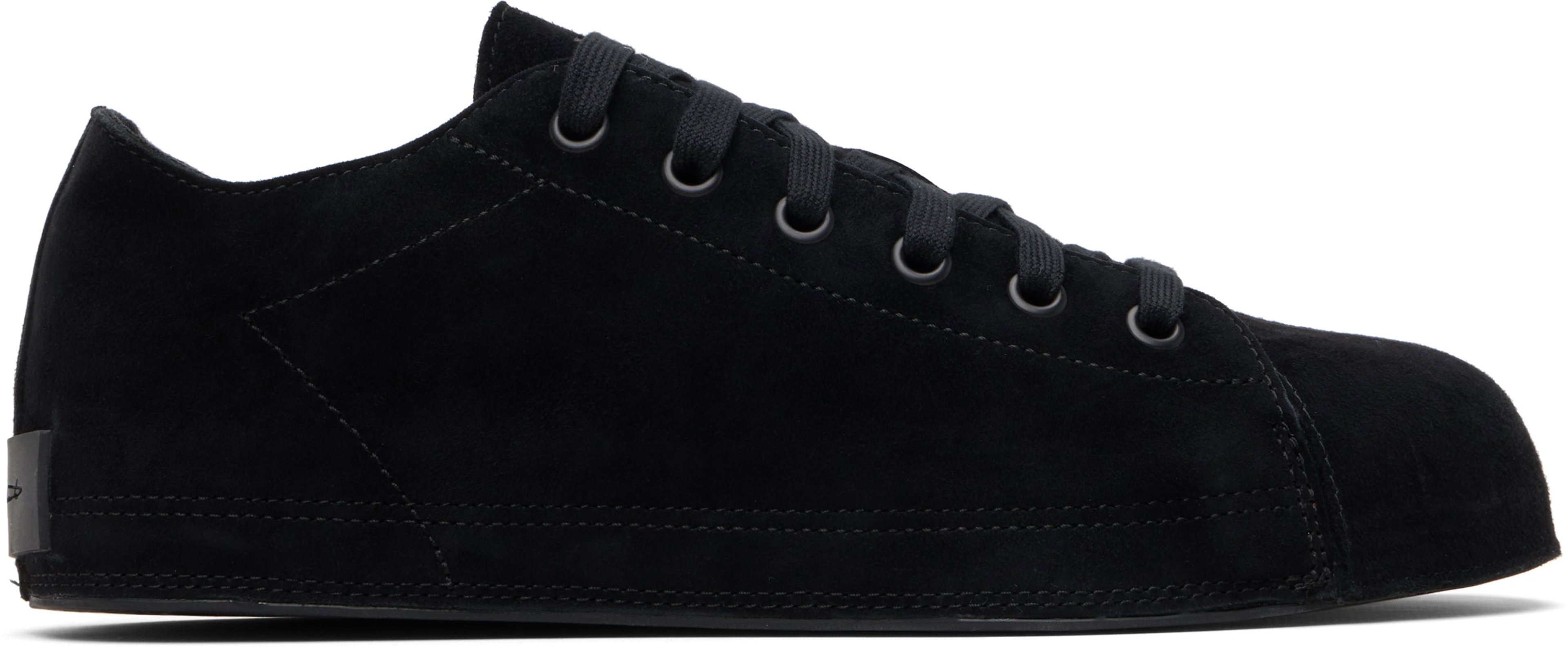 Black Suede Nizzastar Lo Sneakers by Y3