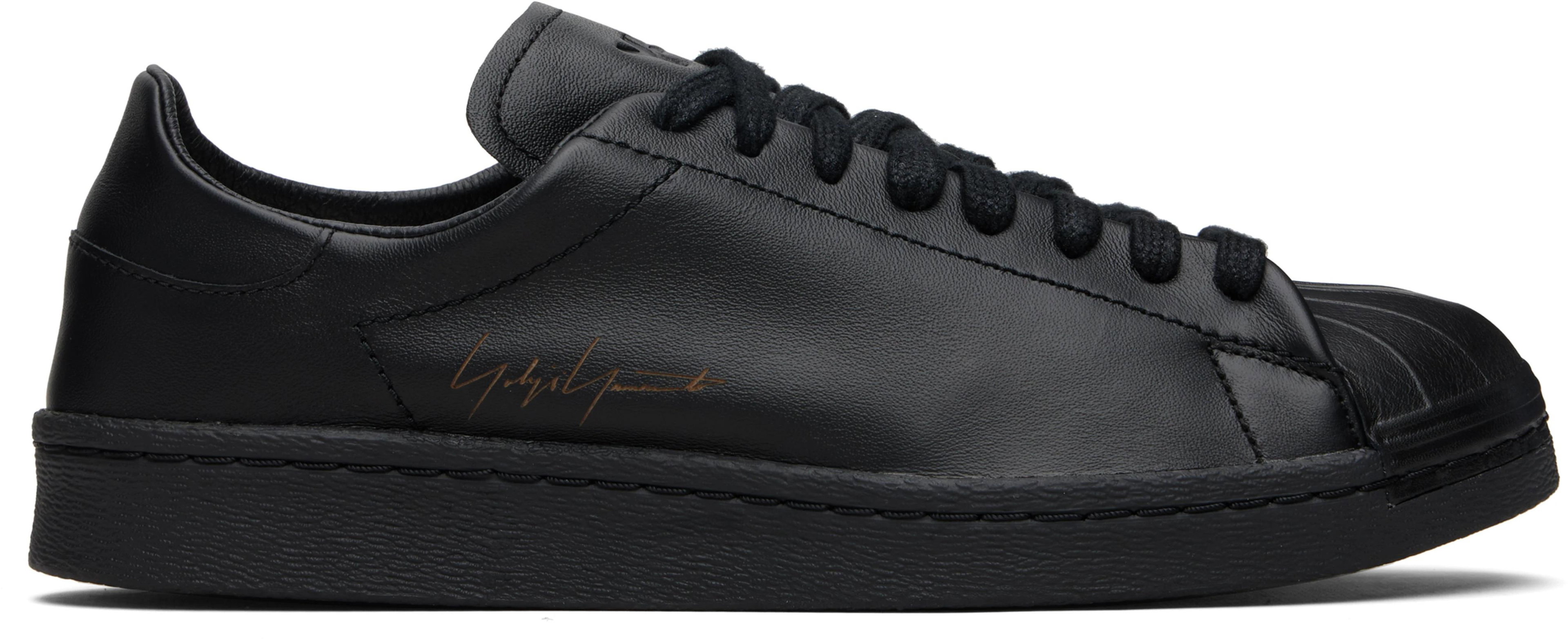 Black Superstar Sneakers by Y3