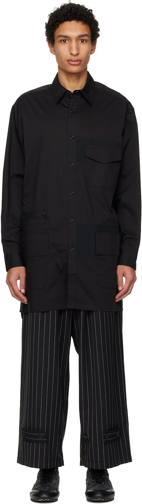 Black UT Long Sleeve Shirt by Y3