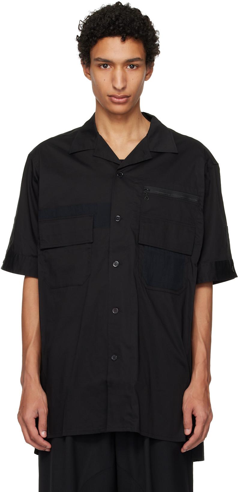 Black UT Short Sleeve Shirt by Y3