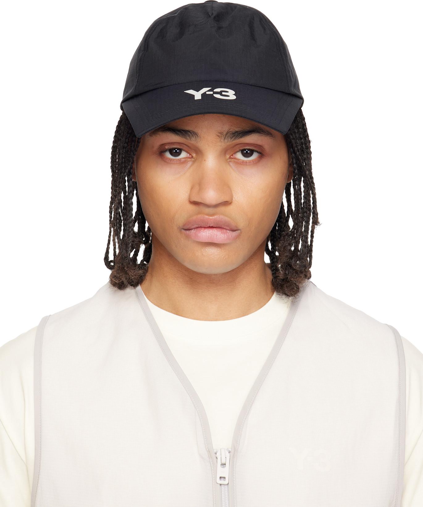Black Utility Cap by Y3