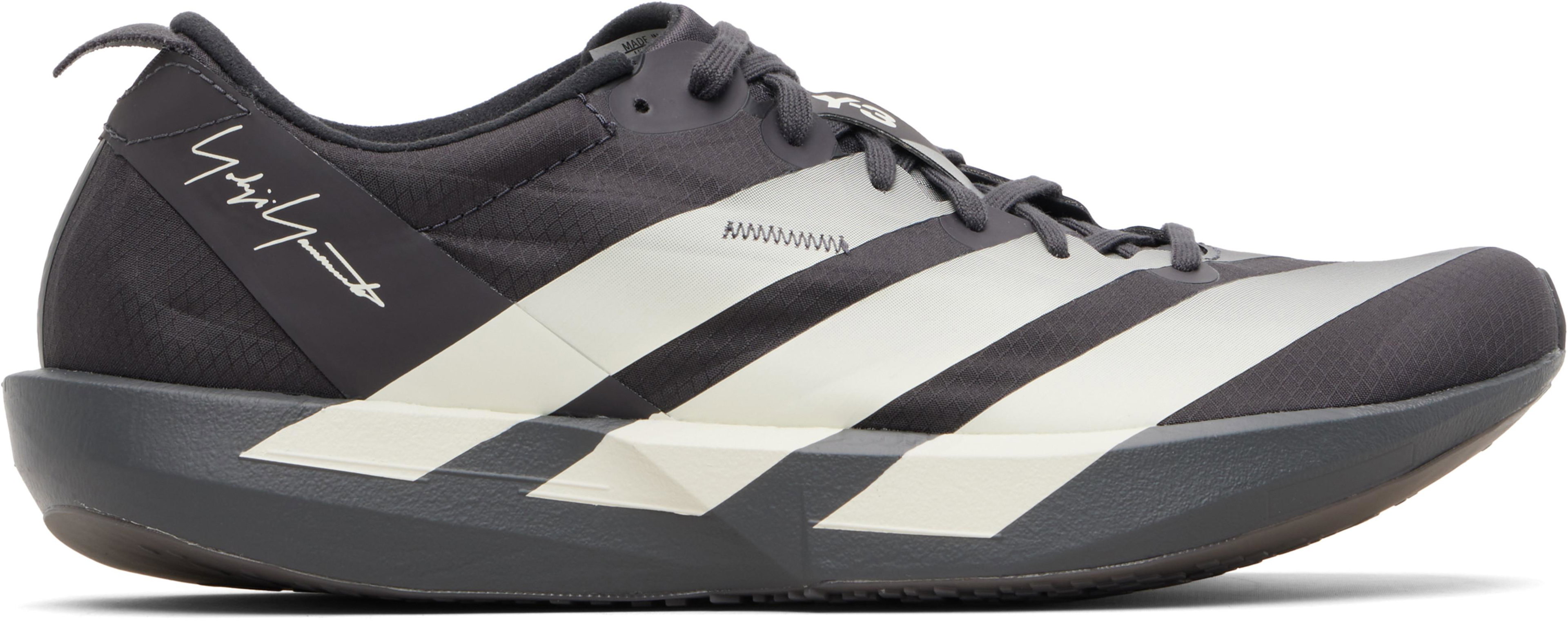Black Y-3 ADIOS 9 Sneakers by Y3