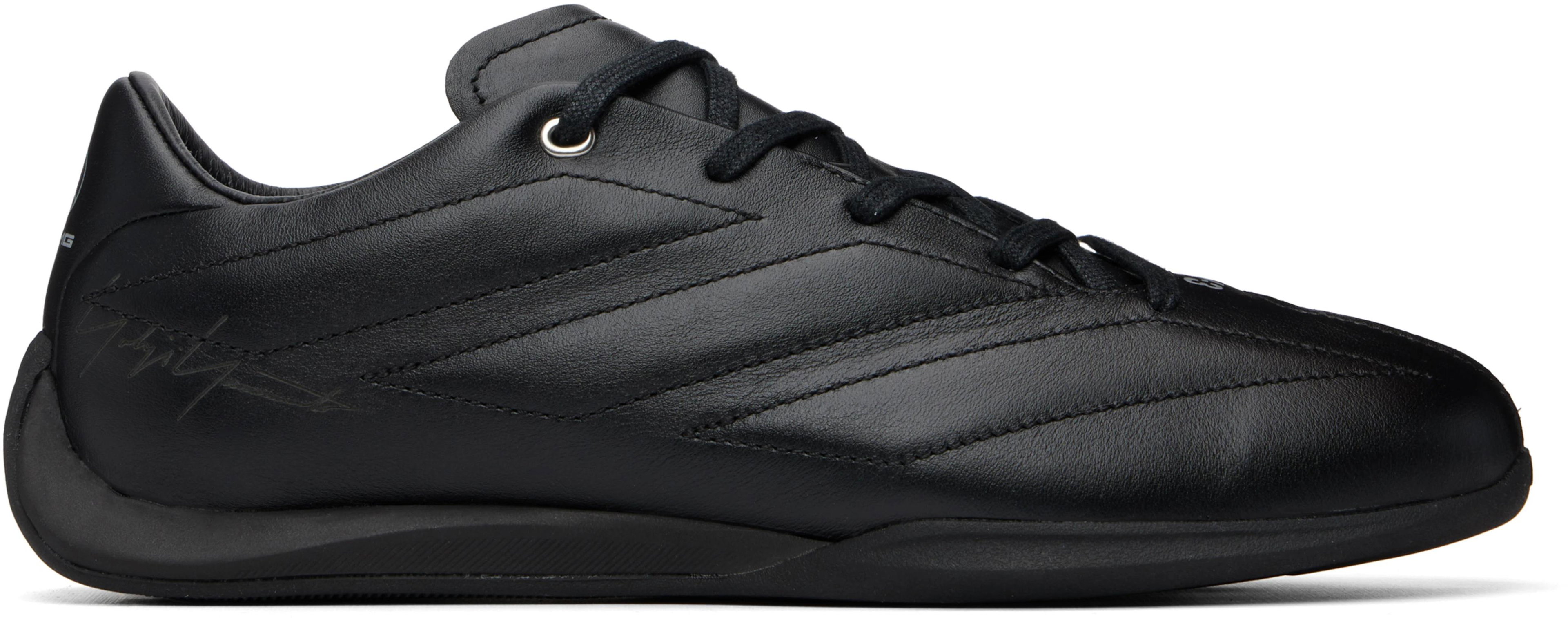 Black & Silver Mercedes-AMG F1 Edition Feroza Lo Sneakers by Y3