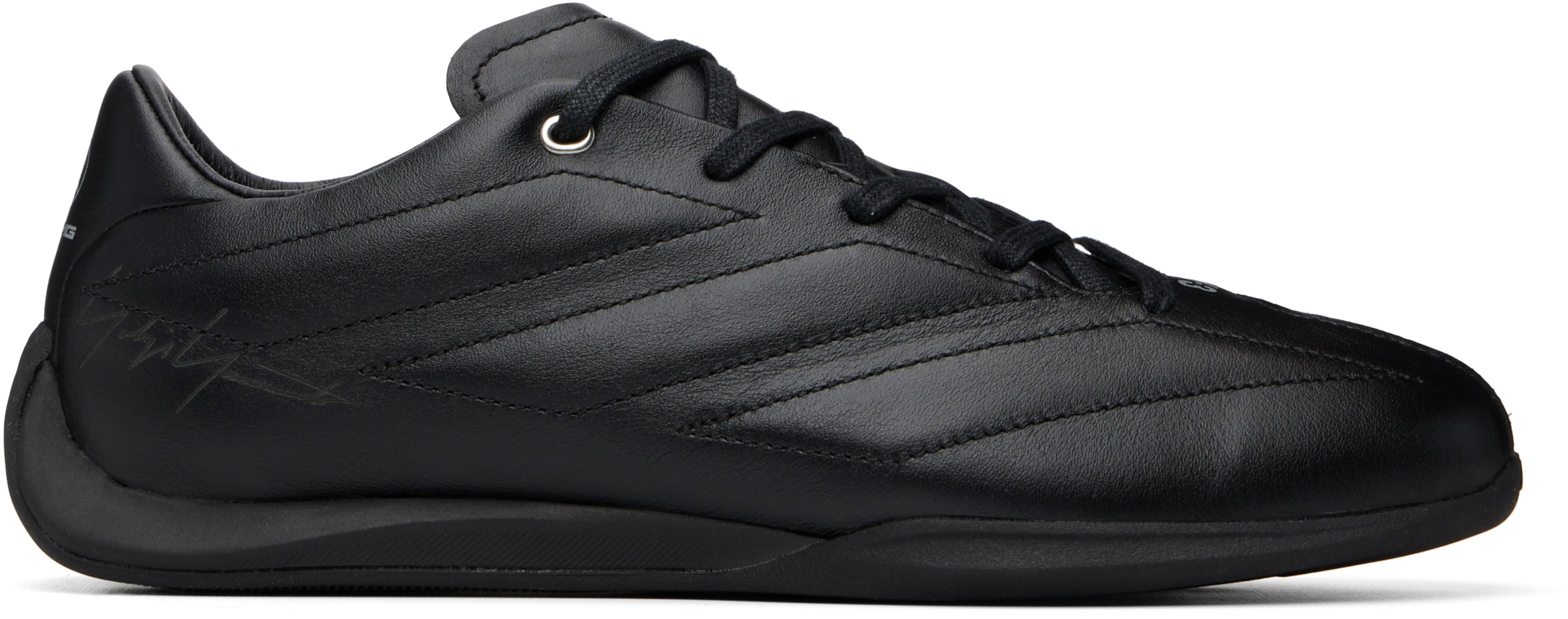 Black & Silver Mercedes-AMG F1 Edition Feroza Lo Sneakers by Y3