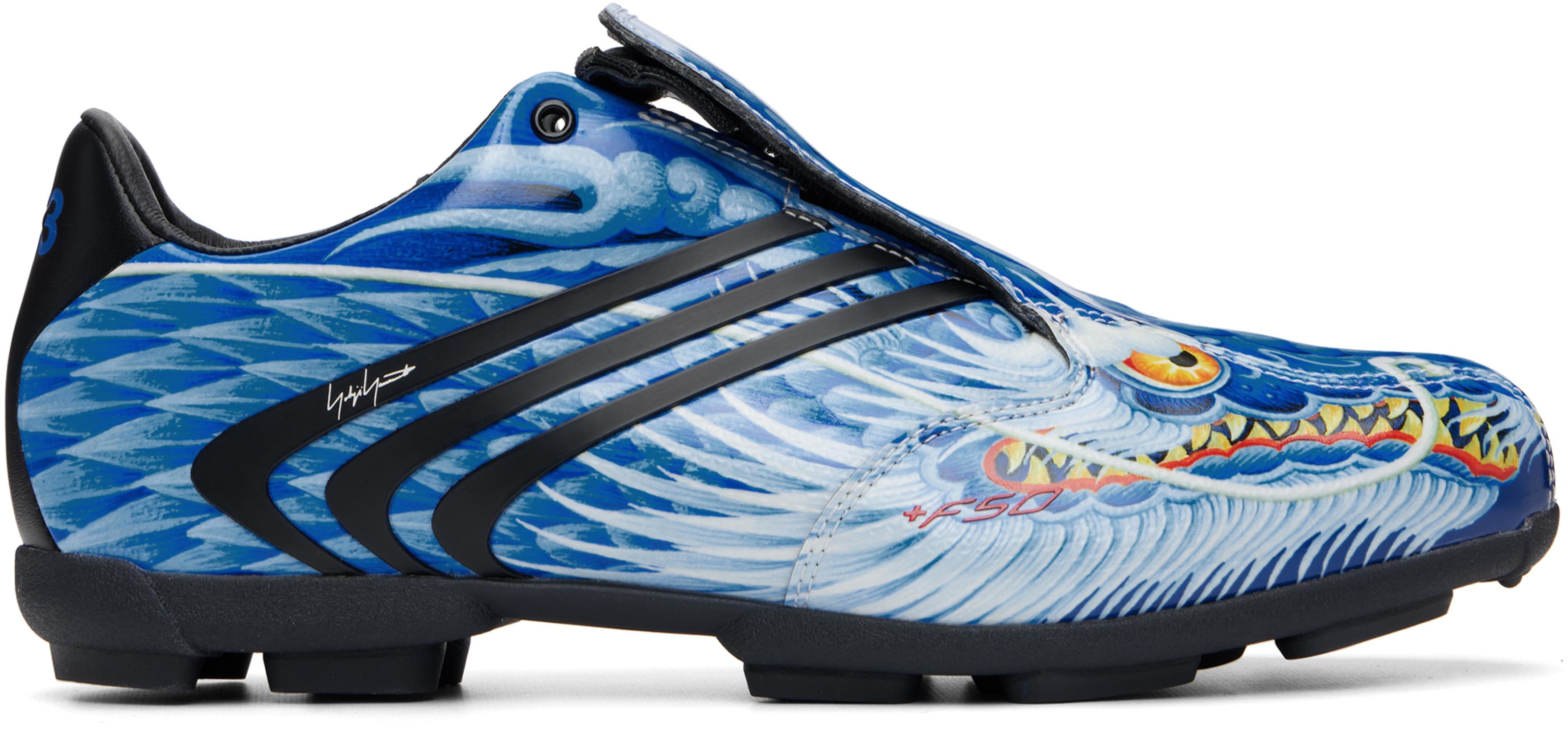Blue F50 Beast Sneakers by Y3