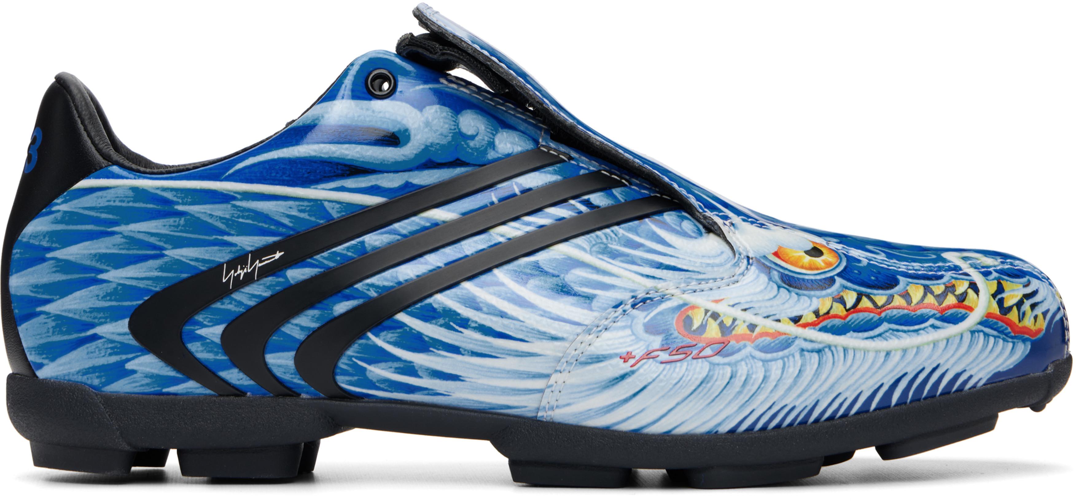 Blue F50 Beast Sneakers by Y3