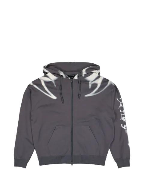 Chito graphic French terry zipper hoodie by Y3