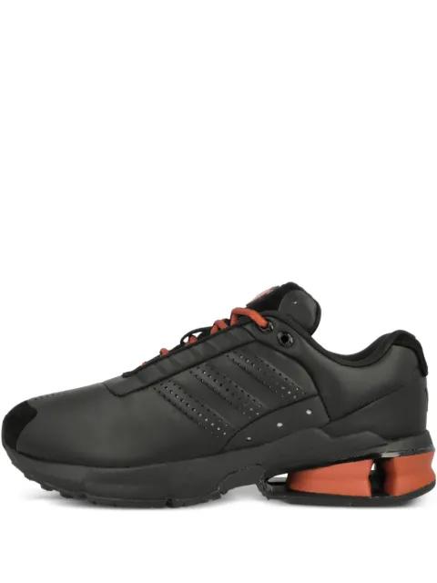 Control leather perforated sneakers by Y3