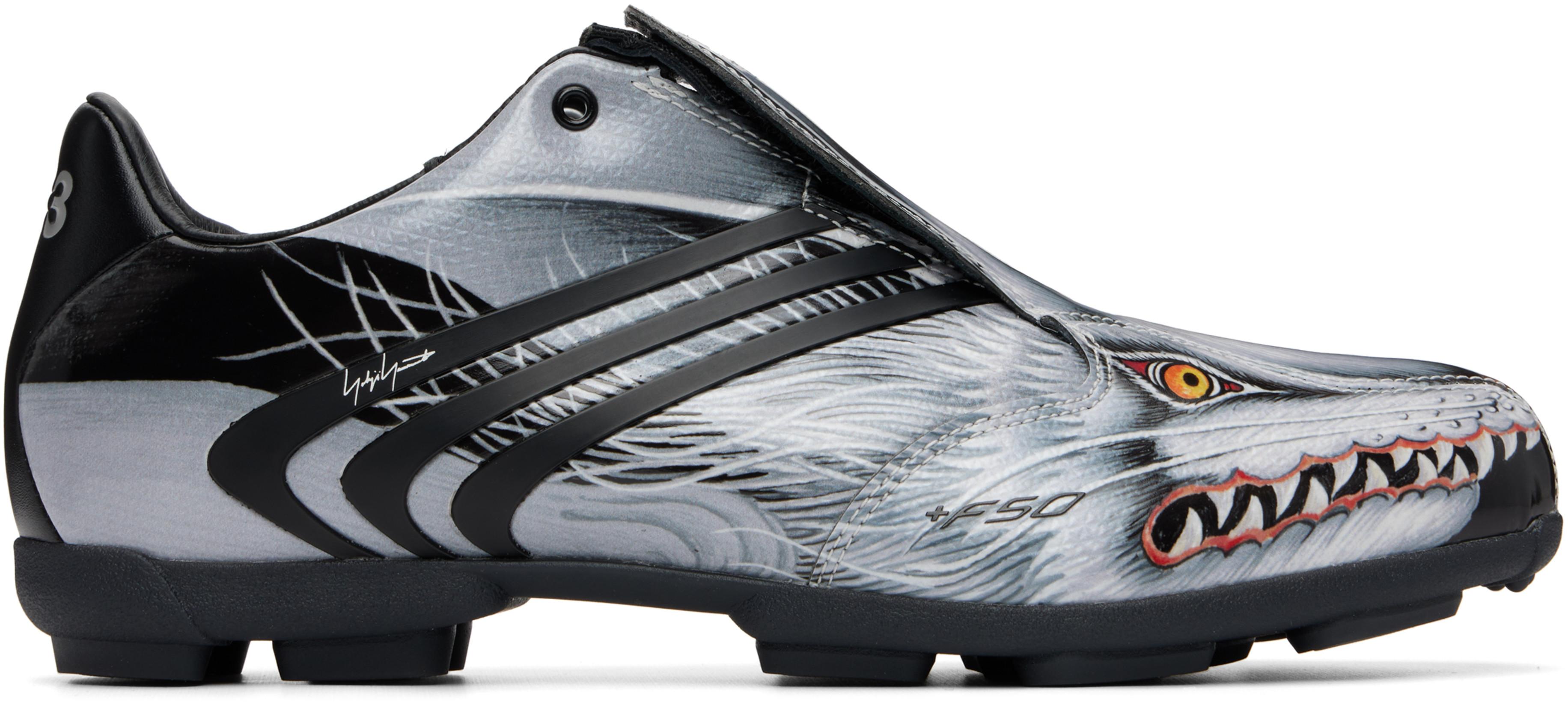 Gray F50 Beast Sneakers by Y3