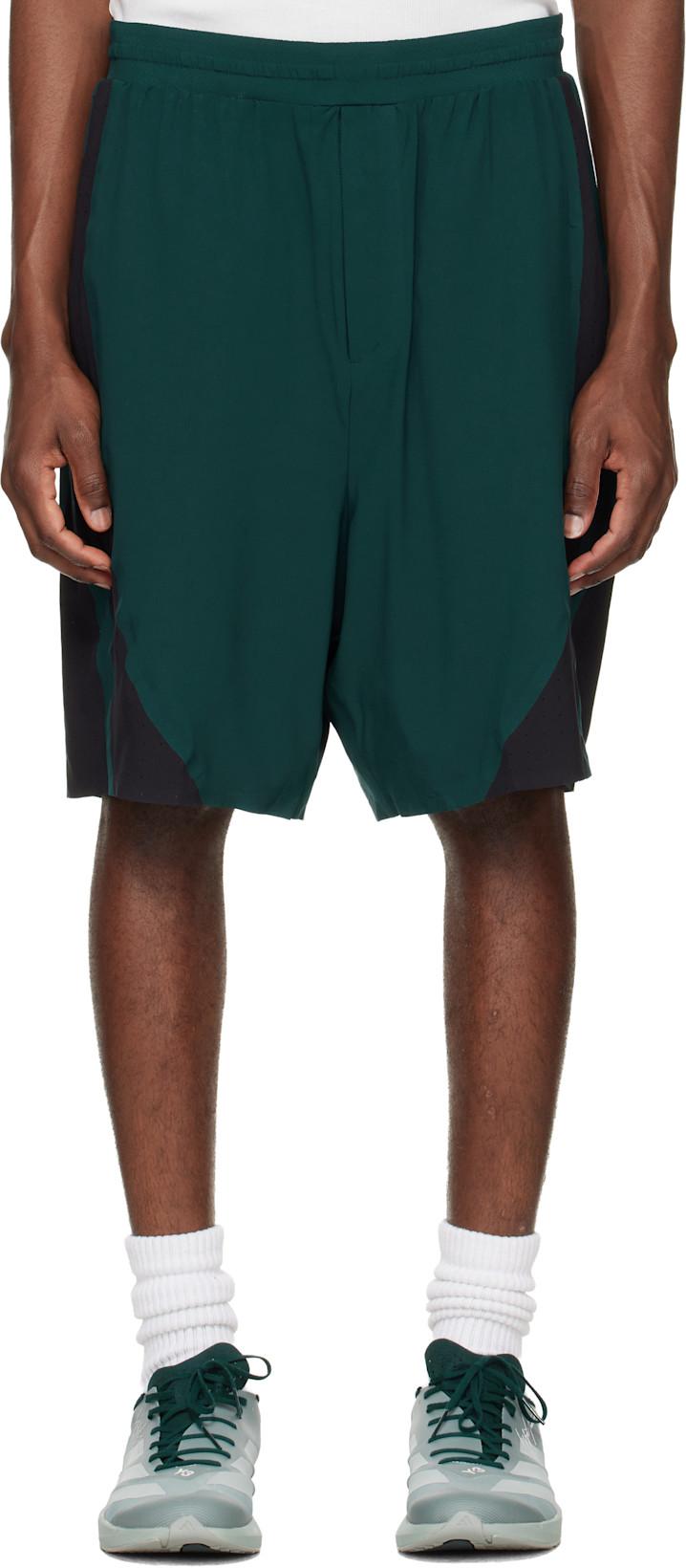Green Ultralight Woven Shorts by Y3