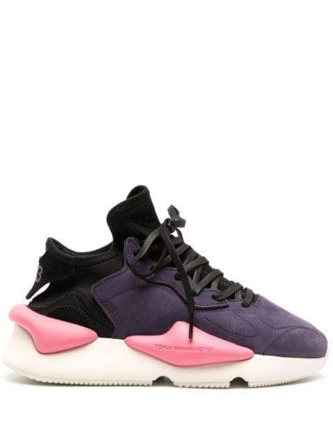 Kaiwa panelled chunky sneakers by Y3