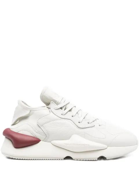 Kaya leather-panelled sneakers by Y3