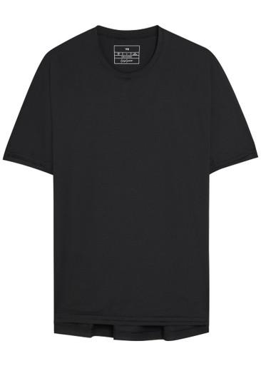 Logo-appliquéd jersey running T-shirt by Y3