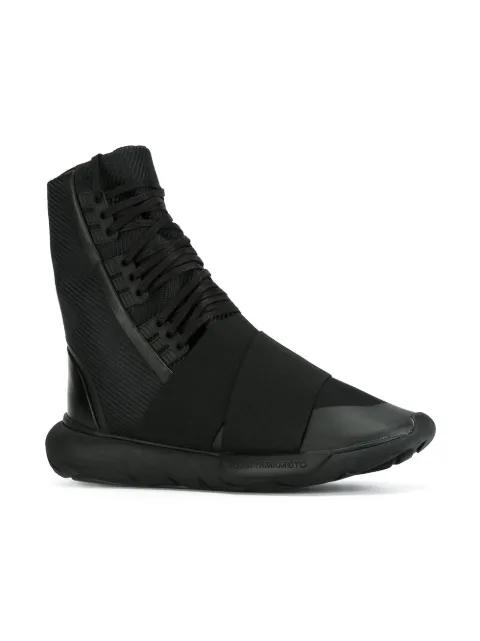 'Qasa Boot' hi-tops by Y3