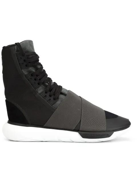'Qasa High' hi-top sneakers by Y3