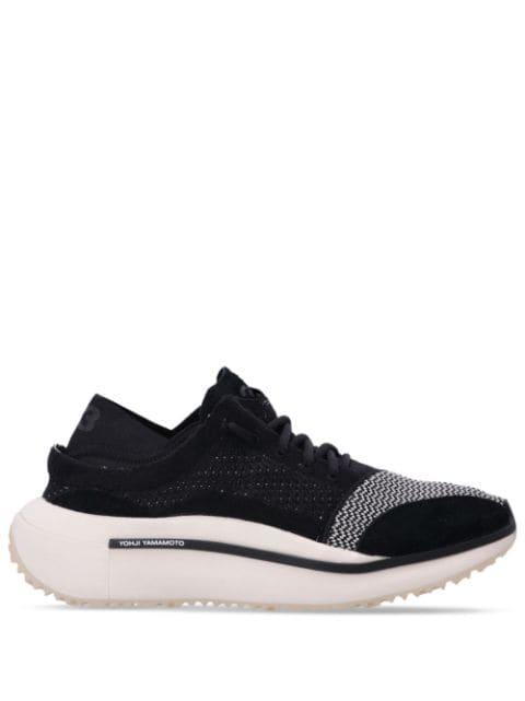 Qisan knitted low-top sneakers by Y3