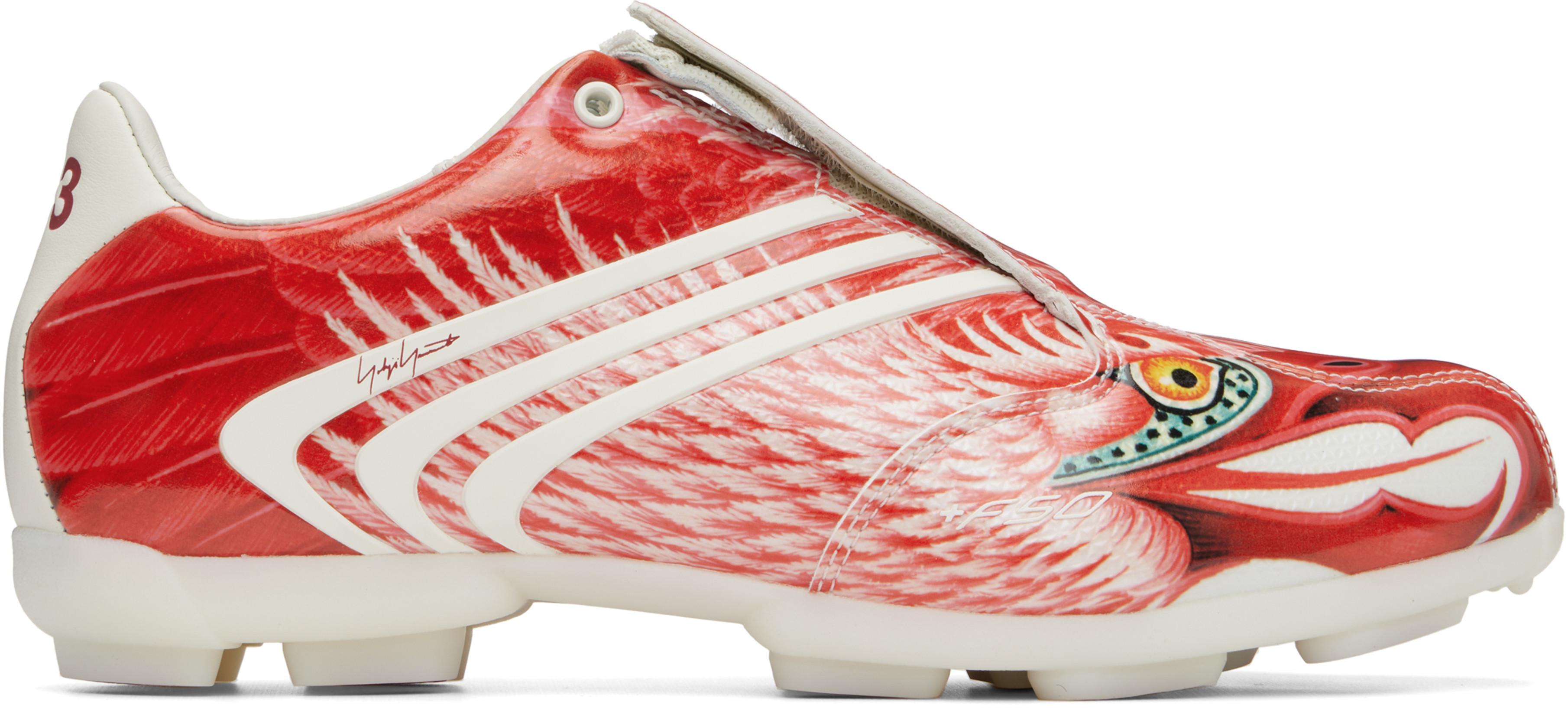 Red F50 Beast Sneakers by Y3