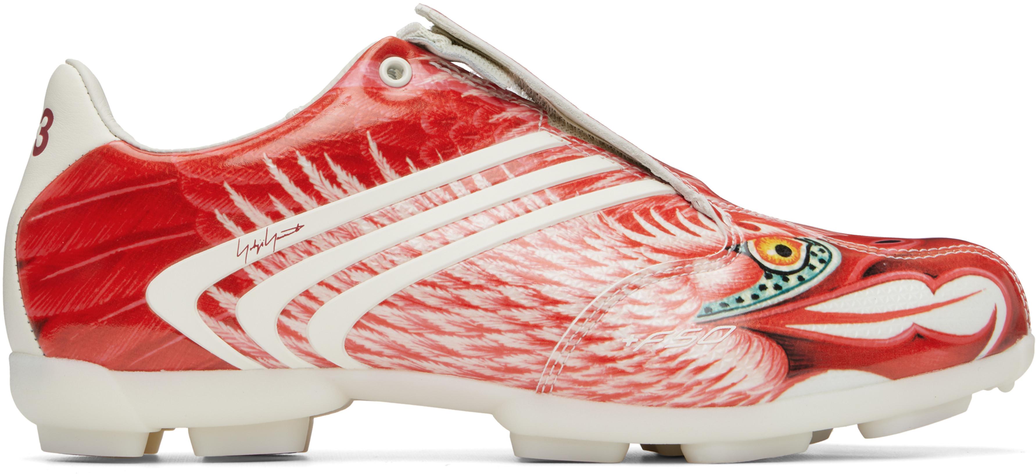 Red F50 Beast Sneakers by Y3