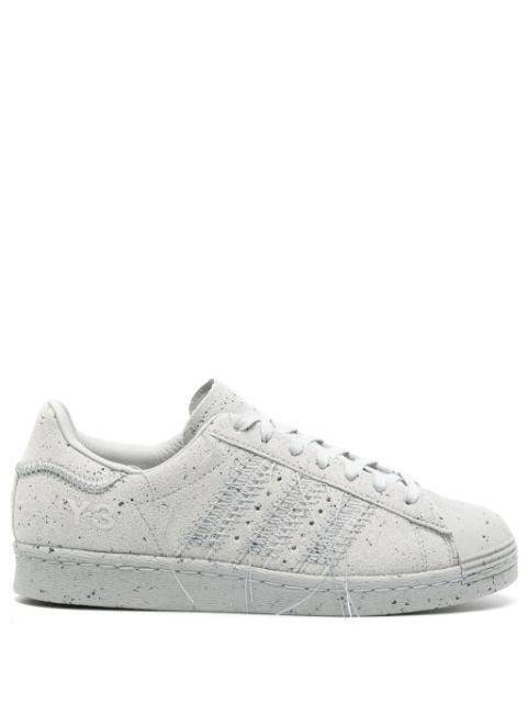 Superstar exposed-seam suede sneakers by Y3