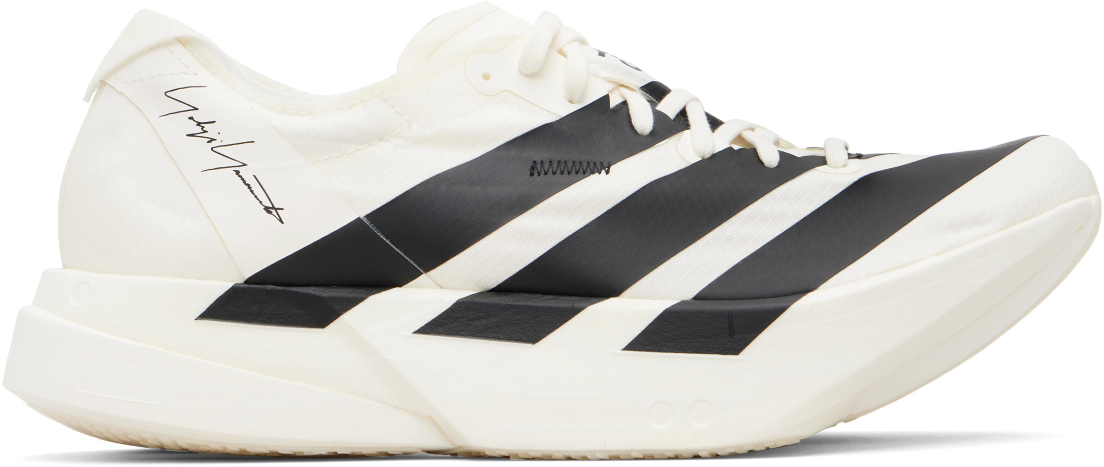 White ADIOS Pro 4 Sneakers by Y3