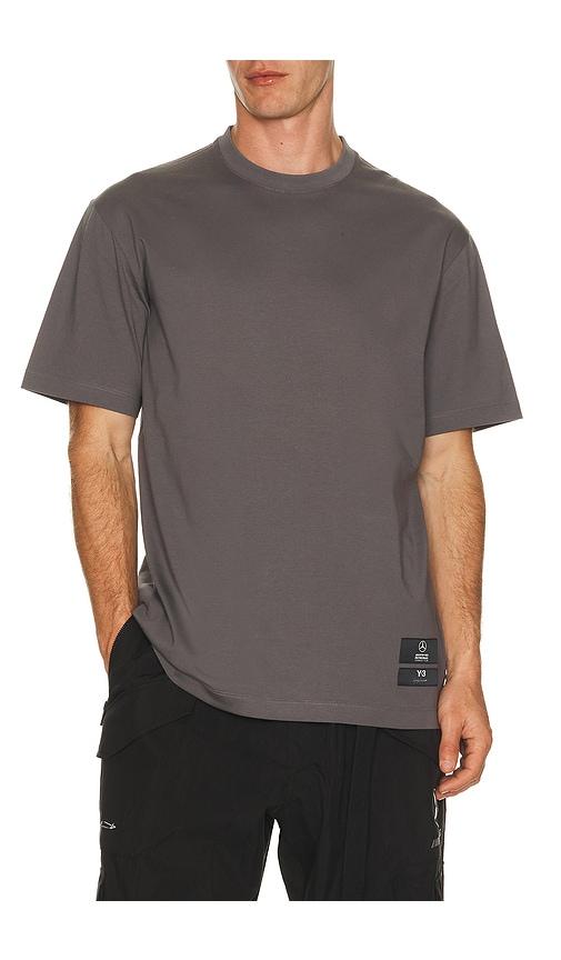 Y-3 x F1 Logo Tee in Grey by Y3