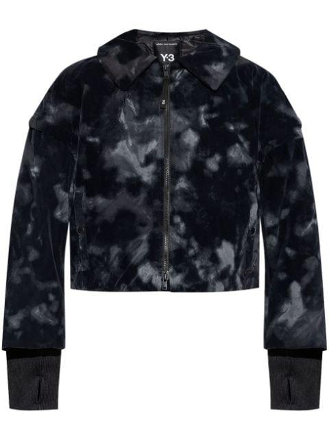 all-over print padded jacket by Y3