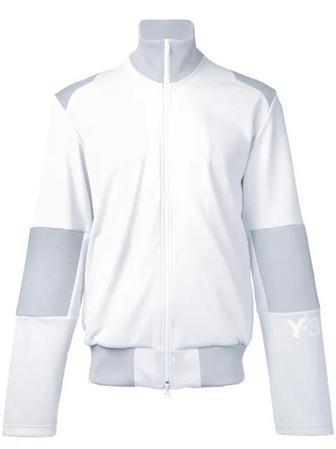 arm logo zipped sweatshirt by Y3