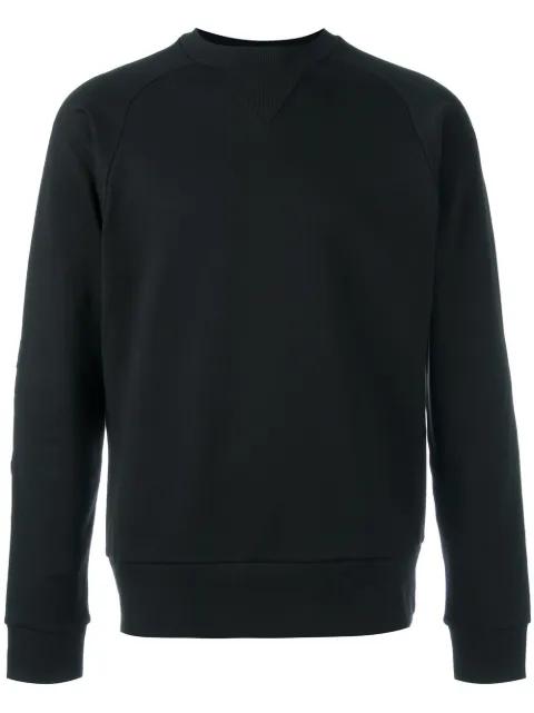 back logo print sweatshirt by Y3