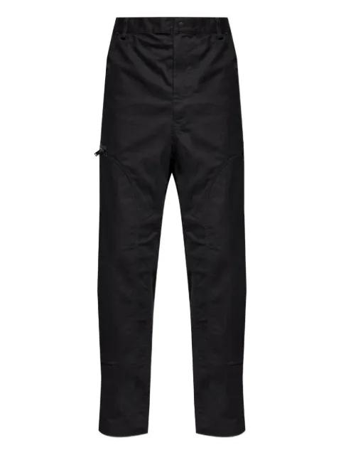 buckle-fastening panelled trousers by Y3