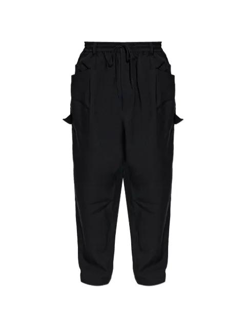 cargo drawstring trousers by Y3