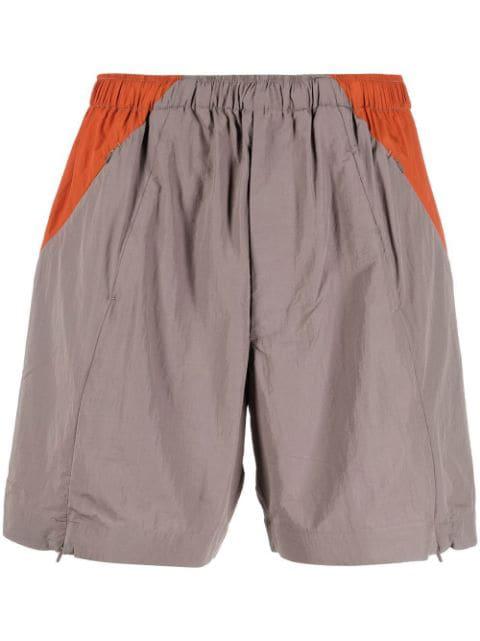 colour-block track shorts by Y3