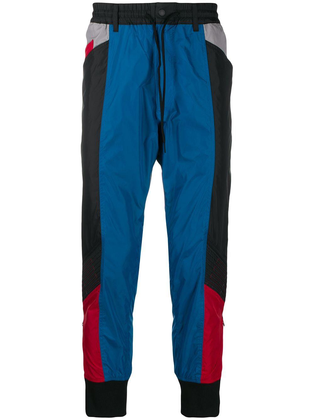 colourblock tapered track pants by Y3