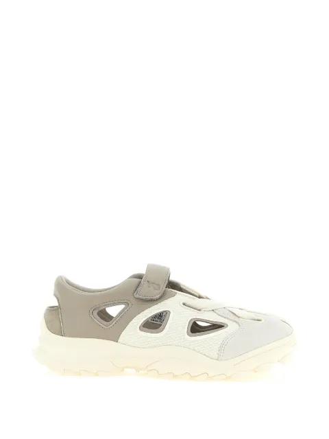 cutout embossed logo sandals by Y3