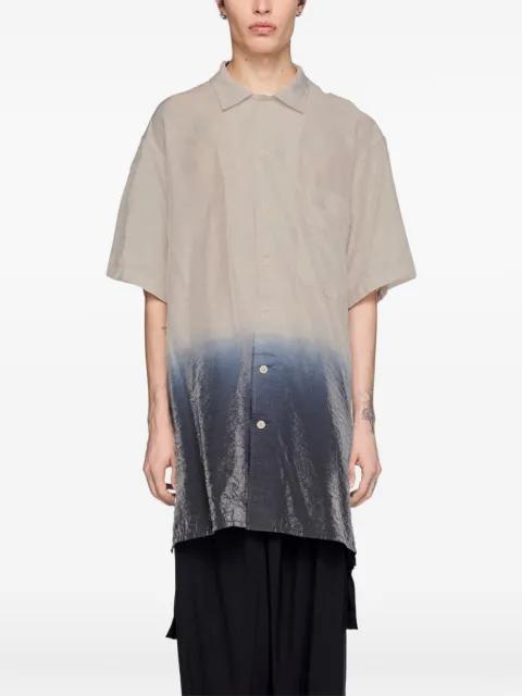 dip-dye short-sleeve shirt by Y3