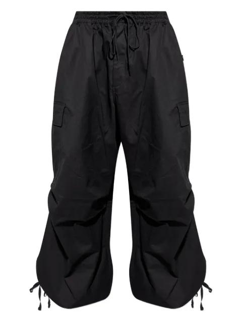 drawstring cargo-pocket trousers by Y3